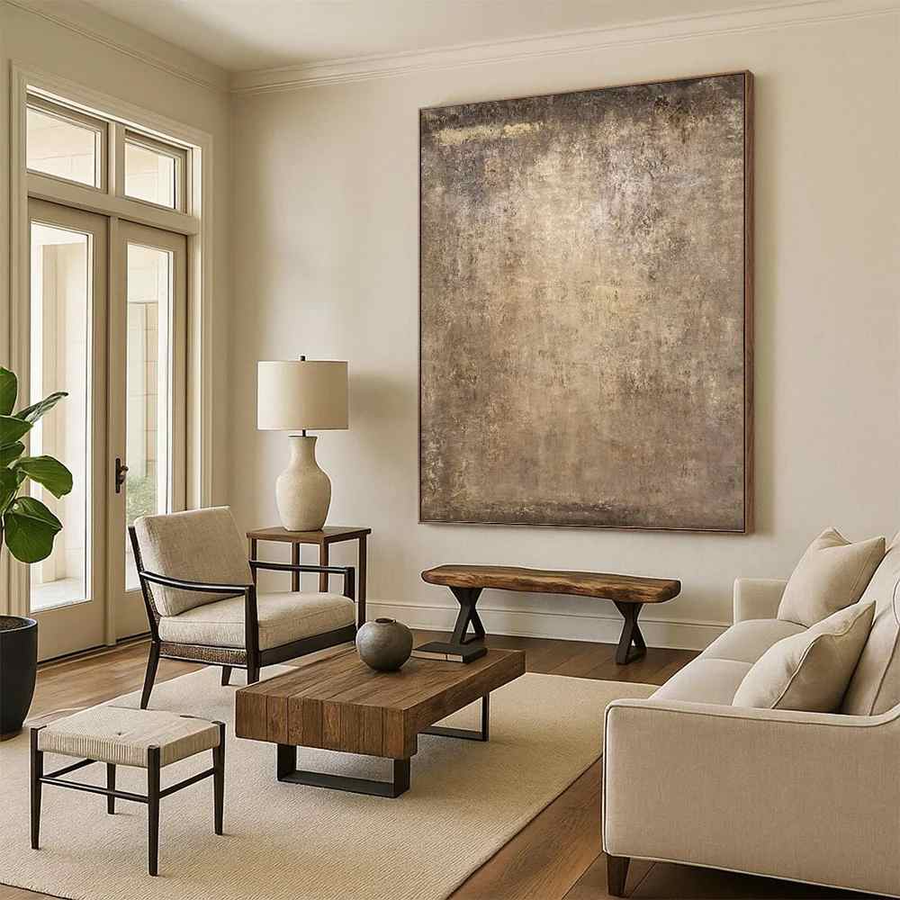 Beige_Brown_Textured_Abstract_Canvas_Wall_Art_Y94NL wall art